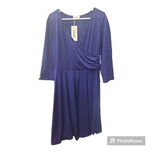 Wrap Dress Purple xxl NWT